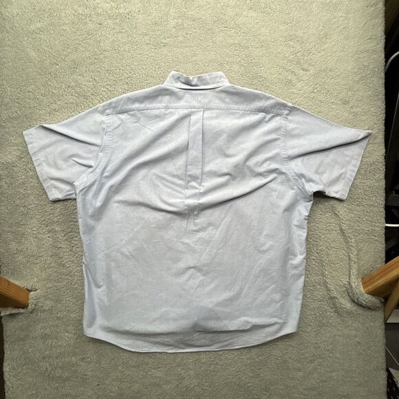 Ralph Lauren Shirt Men XXL Blue Blake Flesh Pony Oxford Button Down OCBD - Picture 8 of 11